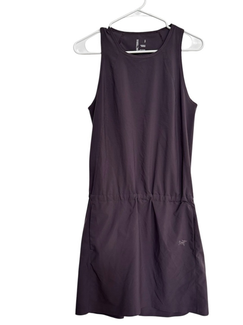 Arc’teryx Contenta Dress Women’s Size S Purple Sleeveless Travel Pockets Active
